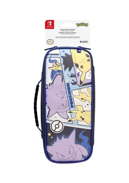 Nintendo Switch Cargo Pouch Compact (Pikachu, Gengar, & Mimikyu) - Split Pad Compact Compatible Trl Case Pokémon - Officially Licensed