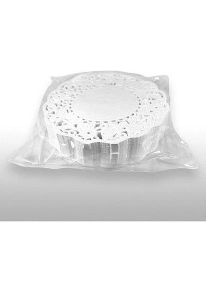 Cpc Plastik Ambalaj Dantel Kağıt Bardak Altlığı 12 cm 2000 Adet