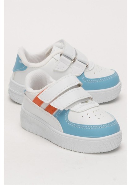 Çocuk Sneaker Spor Ayakkabı Mavi - Beyaz fiyatları