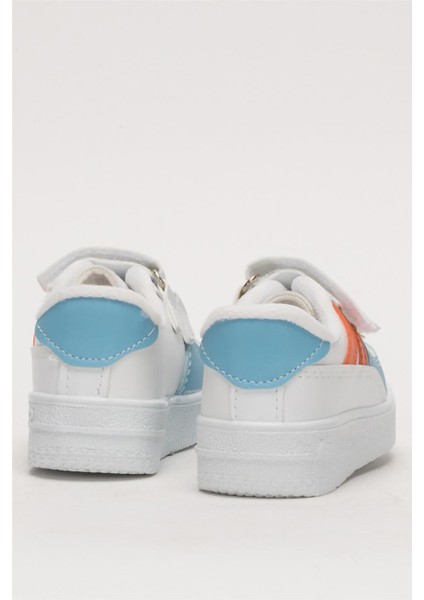 Çocuk Sneaker Spor Ayakkabı Mavi - Beyaz fırsatları