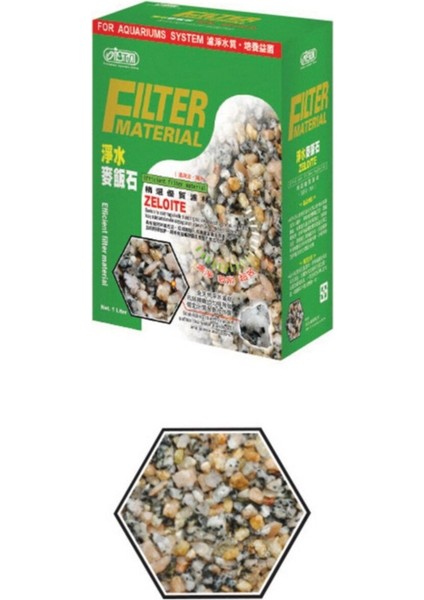 Akvaryum Için Zeolite 1000 gr Filtre Malzemesi 773-I266