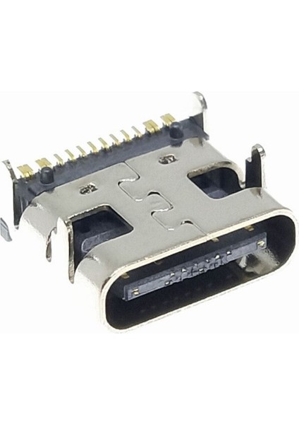 Type-C USB Soket 16 Pin Smd USB 3.1 Cep Tel Elektronik Cihaz USB Port Konnektör Şarj Soketi Dişi