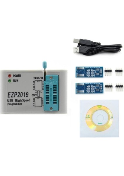 EZP2019 Eeprom Bios Programlayıcı USB Spı Flash Bios 24 25 Winbond Atmel Microochip