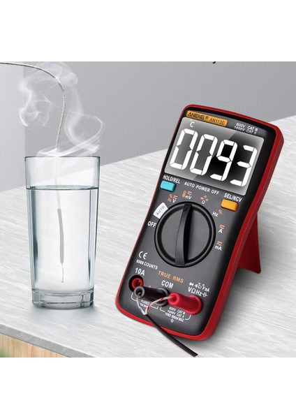 Aneng AN113D Dijital Multimetre Otomatik Algılama True-Rms Ncv Voltmetre Ampermetre Ac Dc Voltaj Ak