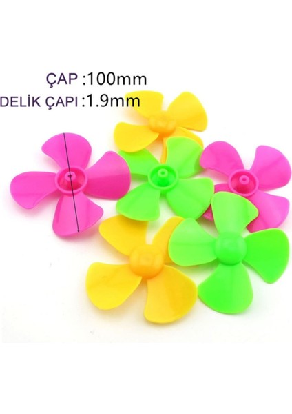 100MM Pervane 4 Kanat Oyuncak Rüzgar Gülü Kürek Botu Motor fiyatları