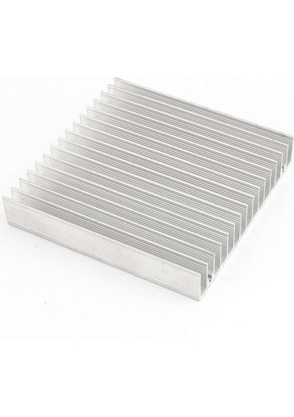 10CM x 10CM x 1.8cm Alüminyum Metal Soğutucu Blok Radyatör Amfi LED Entegre Transistor VGA Ram indirimleri