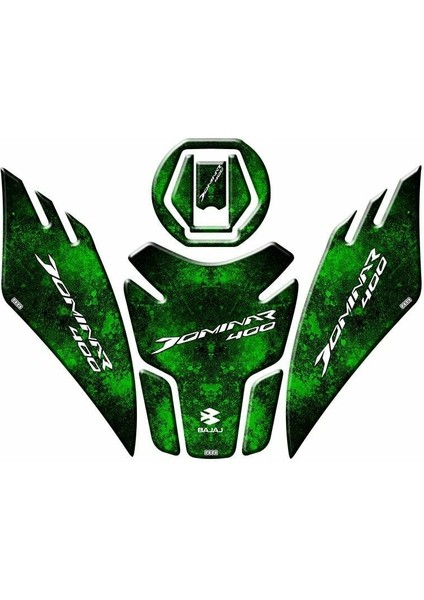 Gogo Bajaj Dominar 400 (2017-2024) Tank Pad Set 009