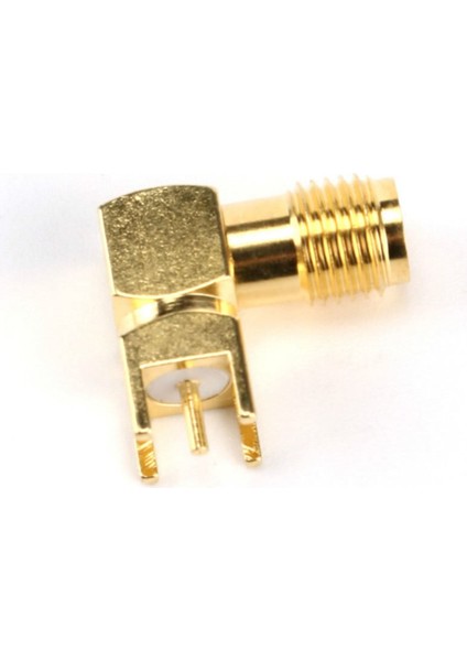 Sma Pcb Tip Soket 90 Derece Sma-Kwe Gsm Gps Gprs Rf Anten Soketi