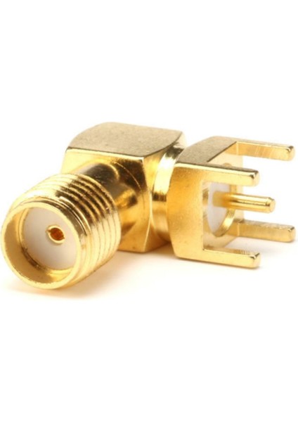 Sma Pcb Tip Soket 90 Derece Sma-Kwe Gsm Gps Gprs Rf Anten Soketi fırsatları