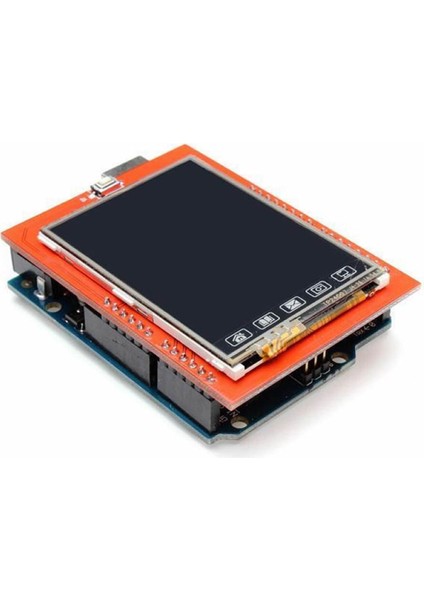 2.4 Inch 320X240 Tft LCD Shield Resiztif Dokunmatik Microsd Soket Reset Butonu 18BIT 262K Renk