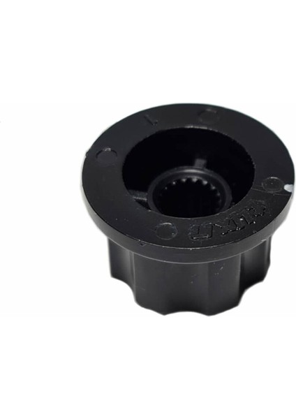 Plastik Pot Başlığı 16MM Siyah Gümüş Rotary Enkoder Ses Kontrol