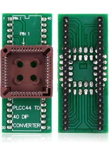 PLCC44 To DIP40 Çevirici Adaptör Eeprom Entegre Programlayıcı
