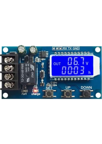 XY-L10A 10A Akü Şarj Kontrol Koruma Modülü 12V 24V Batarya Kurşun Asit Jel Akü Lityum Li-Lon Pil