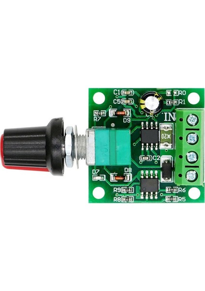 2A Dc 15V Motor Pwm Hız Kontrol Devresi 2V / 15V 30W Düşük Voltaj Pwm Dc Motor Sürücü