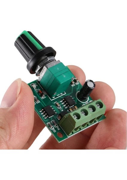 2A Dc 15V Motor Pwm Hız Kontrol Devresi 2V / 15V 30W Düşük Voltaj Pwm Dc Motor Sürücü