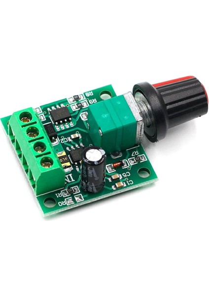 2A Dc 15V Motor Pwm Hız Kontrol Devresi 2V / 15V 30W Düşük Voltaj Pwm Dc Motor Sürücü