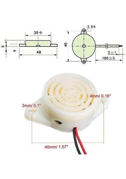 Sfm-27 90DB Buzzer Alarm