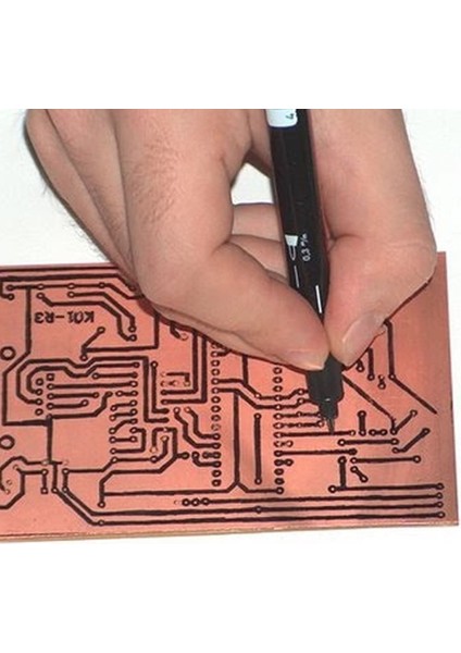 Pcb Çizim Kalemi 0.5mm Ince Uç S Baskı Devre Prototip Asetat