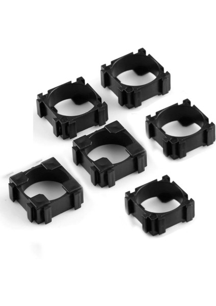 6 Adet 18650 Pil Tutucu Birleştirici - Spacer Pil Batarya modelleri