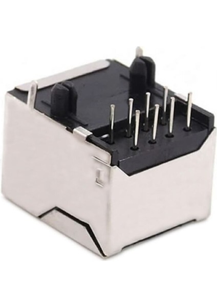 8P8C Metal RJ45 Soket Ethernet Bağlantı Soketi 8 Pin Pcb Montaj modelleri