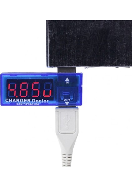 USB Voltmetre Ampermetre Şarj Doktor Akım Voltaj Izleyici Şarj