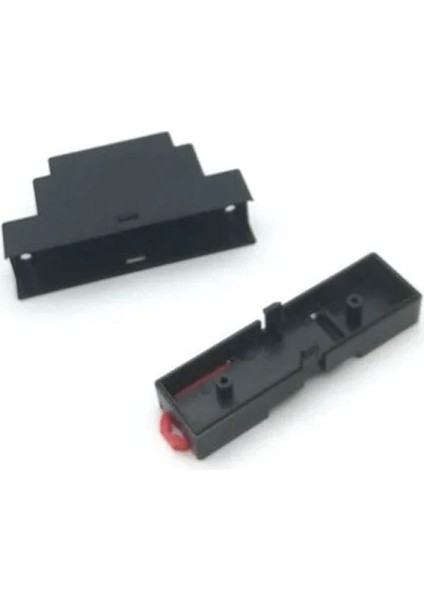 Ray Tip Siyah Plastik Kutu 24 x 59 x 88MM Elektronik Devre Proje Prototip Sigorta Röle Otomasyon modelleri