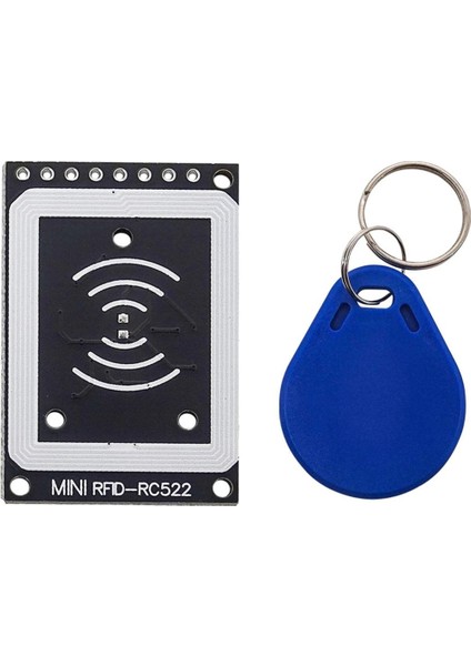 13.56MHZ Rfıd Okuyucu Modül Kart Anahtarlık Mini Nfc Manyetik Kart Etiket Okuyucu Personel Takip