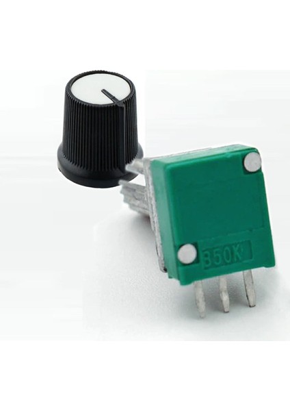 3 Pin 50KOHM Potansiyometre B50K Pot Başlıklı Tırtıklı 15MM Döner Ayarlanabilir Direnç Ses indirimleri