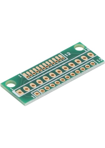 12 Pin 1.27MM 2mm 2.54MM Çevirici Adaptör Pcb Kart Kablosuz Modül Jtag LCD
