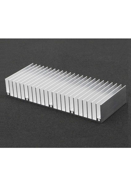 15CM x 6cm x 2.5cm Alüminyum Metal Soğutucu Blok Radyatör Amfi LED Entegre Transistor VGA Ram Memory