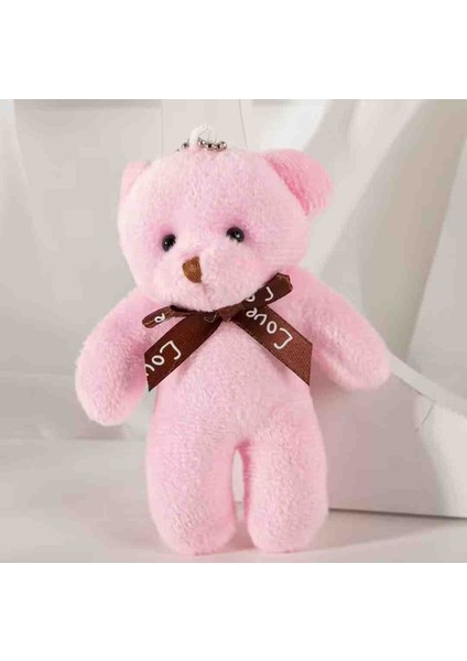 Peluş Ayıcık Anahtarlık – Yumoş Mini Sevimli Çanta Süsü, Tatlı ve Şirin Aksesuar, Yumuşak Peluş Oyuncak Anahtarlık Hediyelik