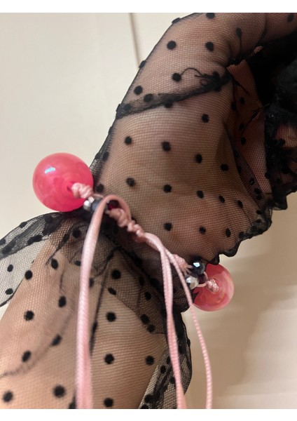 Elyapımı Bileklik Pembe Akrilik Boncuklar. modelleri