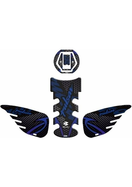 Gogo Bajaj Pulsar Tank Pad Set 006