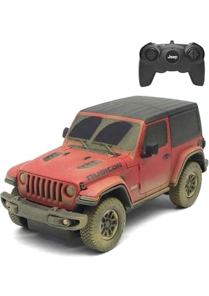 1:24 Uzaktan Kumandalı Araba Jeep Wrangler Rubicon Muddy