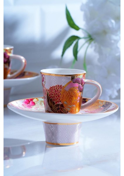 Dream Tek Kişilik Türk Kahvesi Fincanı Desen4