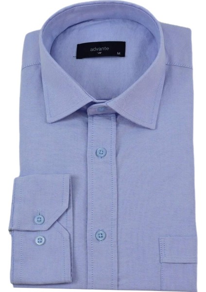 Erkek Klasik Tek Cepli Uzun Kol Gömlek BGL-ST04338