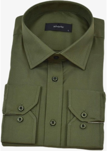 Erkek Klasik Tek Cepli Uzun Kol Gömlek BGL-ST04338 fırsatları