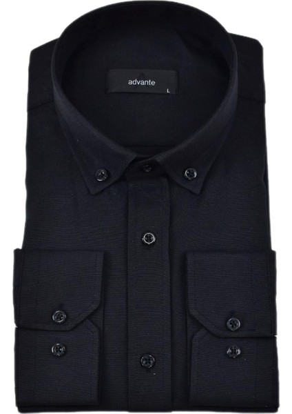 Erkek Klasik Tek Cepli Uzun Kol Gömlek BGL-ST04339