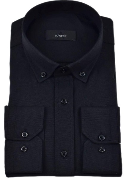 Erkek Klasik Tek Cepli Uzun Kol Gömlek BGL-ST04339 fırsatları