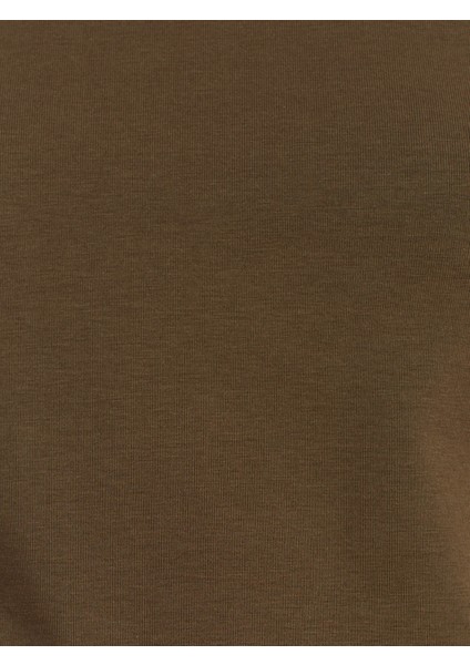 31655 Bisiklet Yaka Crop Top-Kırmızı fırsatları