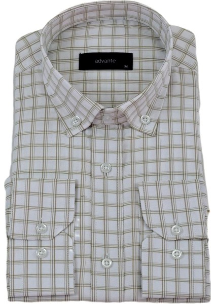 Erkek Klasik Tek Cepli Uzun Kol Gömlek BGL-ST04340