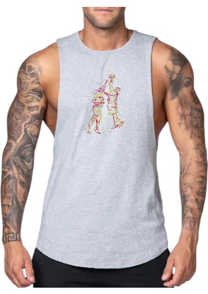 Fitness Gym Tank Top Sporcu Atleti