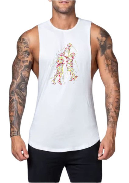 Fitness Gym Tank Top Sporcu Atleti