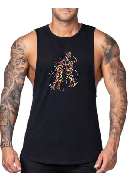 Fitness Gym Tank Top Sporcu Atleti
