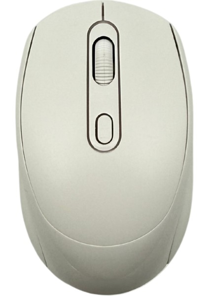 Çift Modlu Kablosuz Bluetooth Mouse Şarj Edilebilir Sessiz Tıklama Mouse Tablet Telefon Pc Uyumlu
