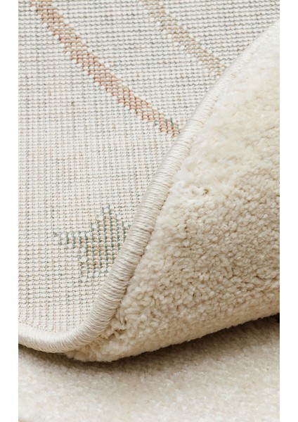 Pcl 02 Cream Multy - Pıccolo - Pastel Renkli Hav ve Toz Vermeyen Çocuk Halısı