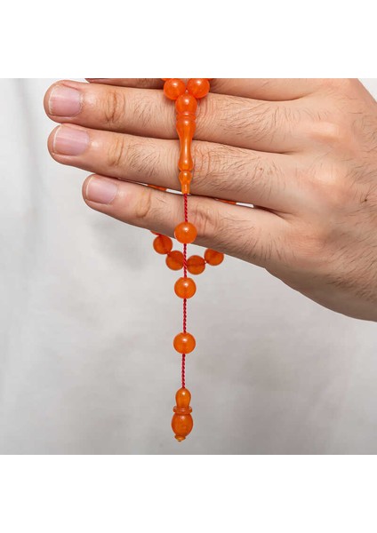 Yuvarlak Sıkma Kehribar Tesbih fırsatları