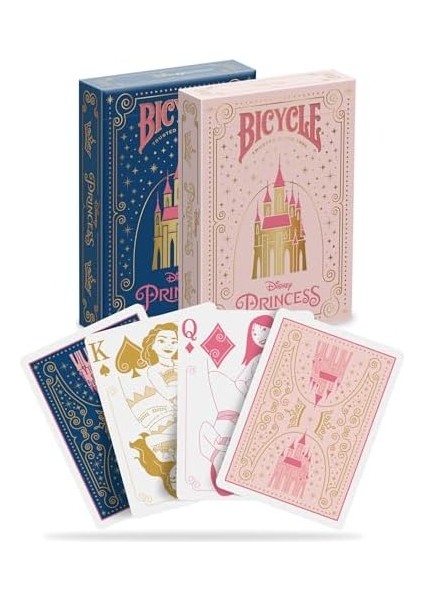 Princess Oyun Kartları - Pembe Veya Lacivert