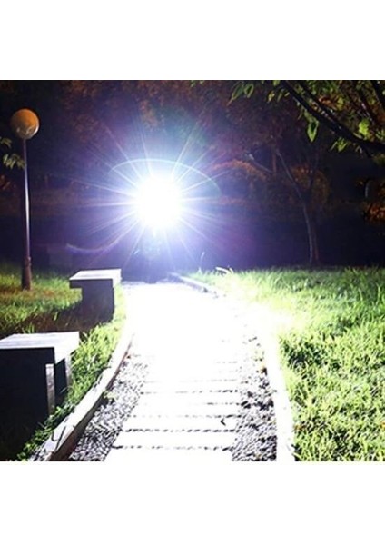 Buffer® Solar Enerjili USB ile Şarj Edilebilir Ledli Bisiklet Feneri Kornalı ve Su Geçirmez Far