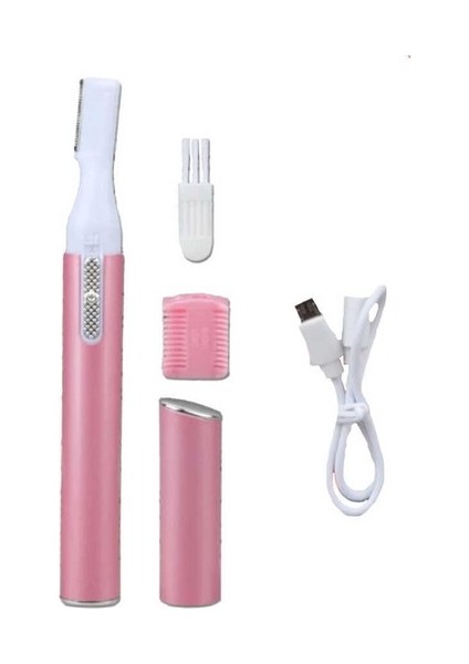 Şarjlı - Bayan Kaş ve Bıyık Alma Makinesi - Yüz Tüy Alıcı Şekillendirici fırsatları
